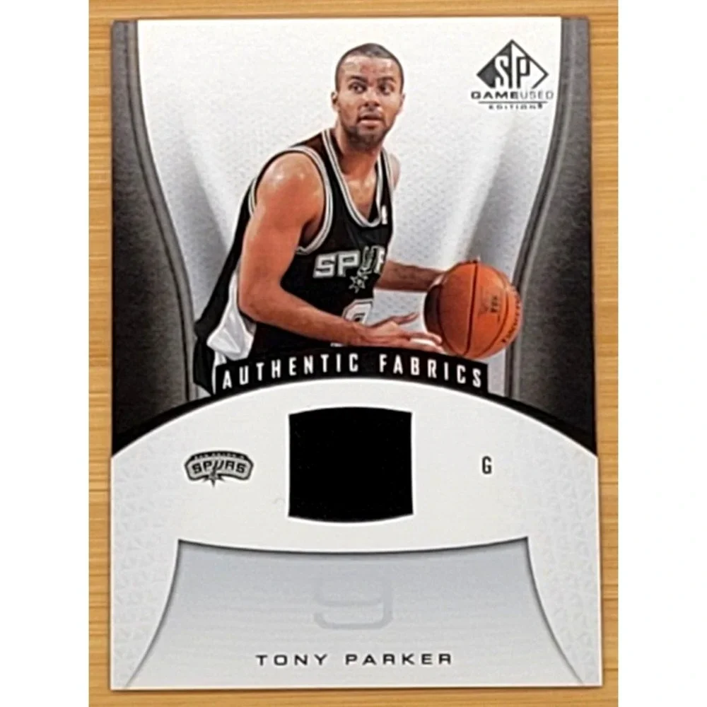 2006-07 SP GAME USED TONY PARKER  AUTHENTIC FABRICS GAME‎ USED JSY